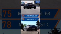 Mercedes-AMG SL 63 vs GT-C #esquiva77 #shorts