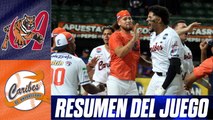 Resumen del juego Tigres de Aragua vs Caribes de Anzoátegui | 14 de diciembre de 2025