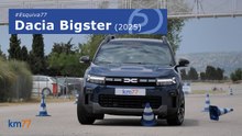 Dacia Bigster: reacciones mejorables y baja velocidad en la esquiva
