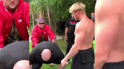 KSI Reacts To Logan Paul Slap Knocking Man Out In Viral Video