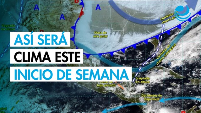 Frente frío 21 marcará inicio de semana con lluvias, viento y descenso térmico en el país