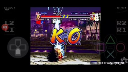 Real Bout Fatal Fury Geese Howard vs Terry Bogard luta épica