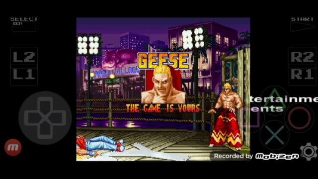 Real Bout Fatal Fury Geese Howard vs Terry Bogard luta completa