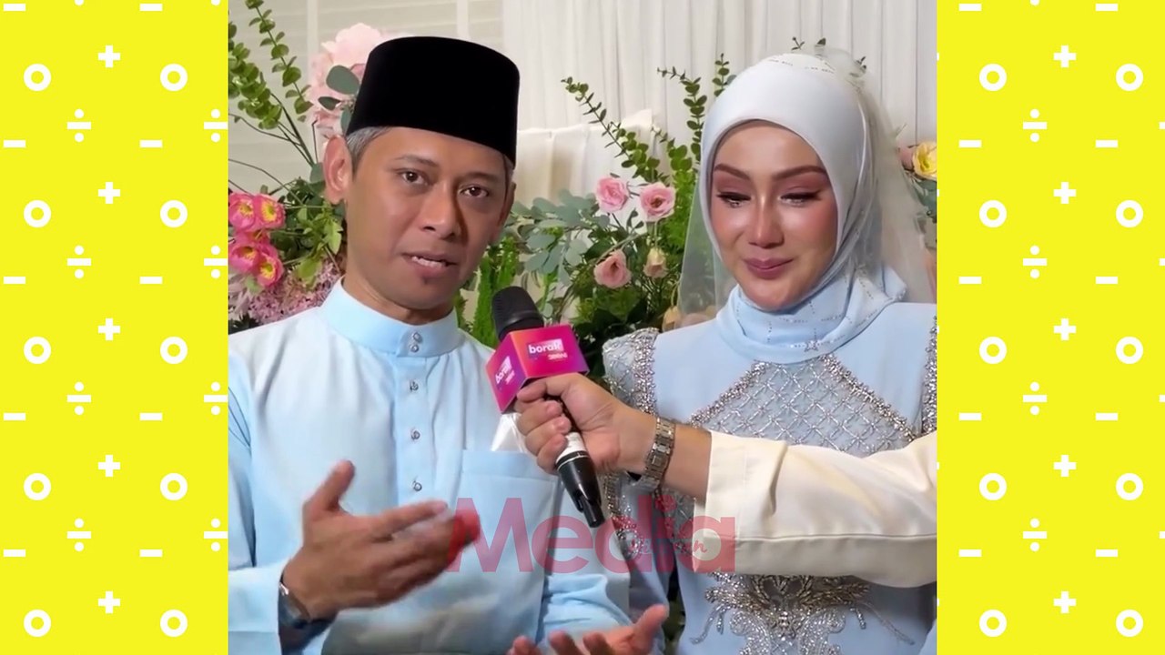 “Saya tak sangka dan saya harap rumah tangga ini kekal hingga ke jannah,” - Erra Fazira