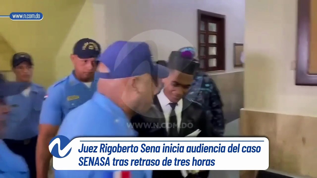 Juez Rigoberto Sena ingresó a la Sala