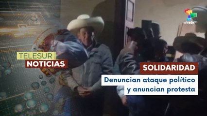 Ronderos y campesinos en Perú se solidarizan con hermano de Pedro Castillo tras asalto