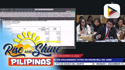 Bicam, inaprubahan na ang P961-B budget ng DepEd; pagpapagawa ng classrooms, kabilang sa mga paglalaanan ng pondo | ulat ni Louisa Erispe