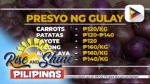 Alamin ang presyo ng ilang pangunahing bilihin ngayong araw; sibuyas, nananatili pa rin sa dati nitong presyo | ulat ni Vel Custodio