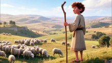 God Looks at the Heart! Samuel Anoints David, the Little Shepherd Boy