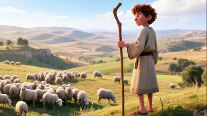 God Looks at the Heart! Samuel Anoints David, the Little Shepherd Boy