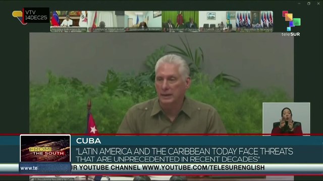 Cuba | “Latin America and the Caribbean today face threats that are unprecedented in recent decades”