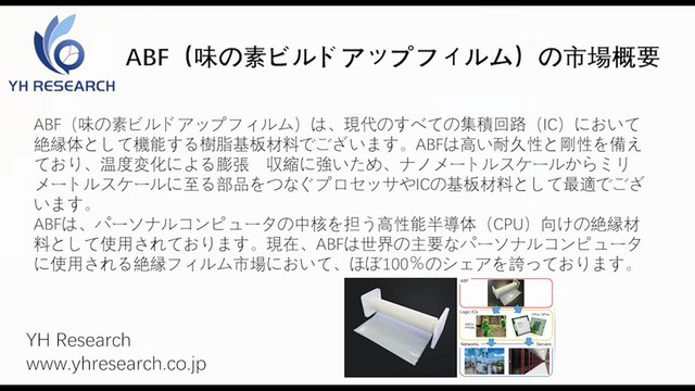 グローバルABF（味の素ビルドアップフィルム）のトップ会社の市場シェアおよびランキング 2026