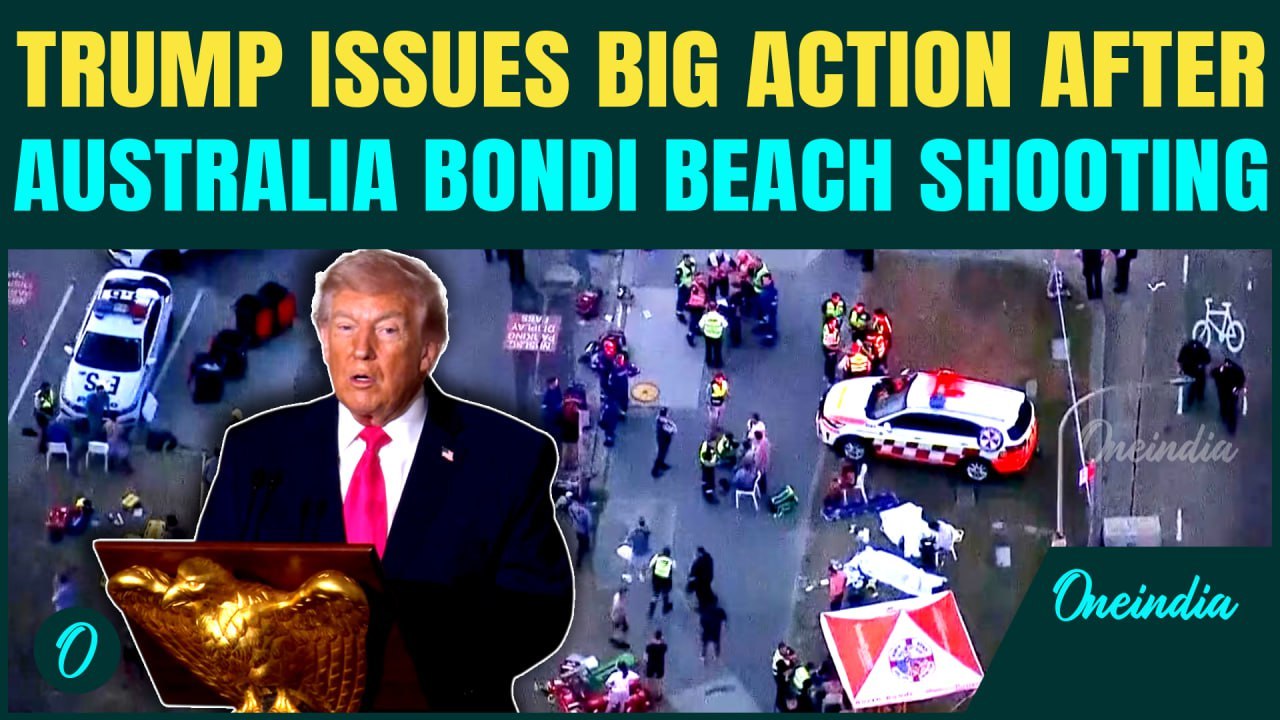 VIDEO: Trump CONDEMNS Bondi Beach Shooting, Brown University Attack; VOWS Crackdown on Antisemitism