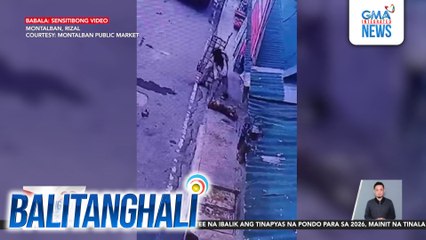 Asong nakapatay umano ng manok, patay matapos pagpapaluin ng isang lalaki sa Montalban Public Market | Balitanghali