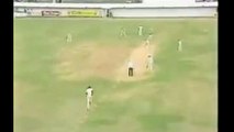 Curtly Ambrose Caught and Bowled on No Ball of Chetan Sharma 2nd Innings of 4th Test, Kingston, April 28 - May 03, 1989