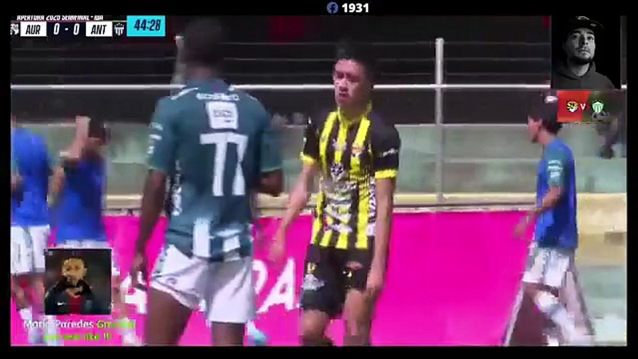 Aurora vs Antigua Semifinal Partido Ida Torneo Apertura 2025