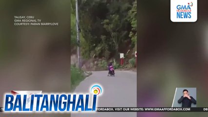 Manipis Road, nadaraanan na muli matapos matabunan ng bato at lupa mula sa gumuhong bahagi ng bundok | Balitanghali