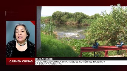 Solidaridad con la Dra. Raquel Gutiérrez Nájera y la lucha ambiental  |  Carmen Chinas