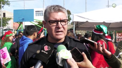 La Operación Regalo de la Policía de Zapopan entregó casi mil juguetes en Villa de Guadalupe