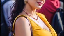 Indian Beauty Saree with cinematic photoshoot