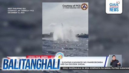 PCG - 3 mangingisdang Pinoy, sugatan kasunod ng pambobomba ng tubig ng CCG sa Escoda Shoal | Balitanghali