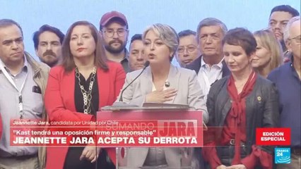 Jeannette Jara: “Kast tendrá una oposición firme y responsable”