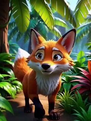“The Clever Fox & Funny Bear 😂 | 3D Animated Jungle Comedy Story”