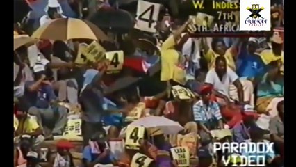 Brian Lara 35 off 73 Balls 4 Fours vs South Africa 3rd ODI at Port of Spain in 1992-93 (CT)