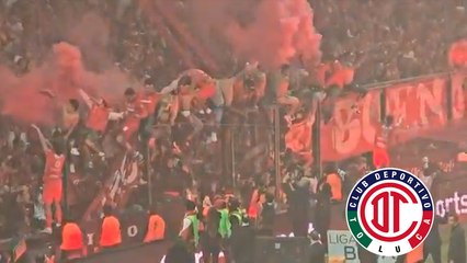 Toluca festeja con la afición de los Diablos el bicampeonato