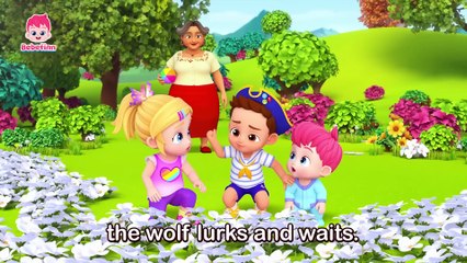 🐺 The Wolf Is Coming! Run Away Fun! 🎵🎉🧒 Bebefinn Kids Song & Nursery Rhymes | Bebefinn Official | Fun and Educational Videos