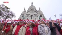 Noël : une chorale d'amateurs anime le Sacré Cœur à Paris
