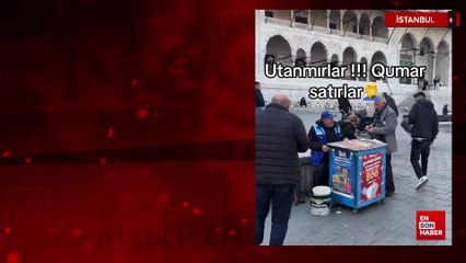 İstanbul’da cami önlerinde milli piyango ve şans oyunu satışına yasak