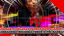 🔥🚨¡DURANTE DÉCADAS FUIMOS DESPOJADOS! ¡SENADORA INDÍGENA de MORENA DESPEDAZA a la ‘NARKO BUCHONA’!