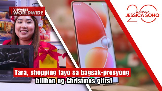 Tara, shopping tayo sa bagsak-presyong bilihan ng Christmas gifts! | Kapuso Mo, Jessica Soho