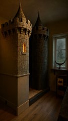 Dans cette video, ca passe ou ca casse J'installe les premières cloisons de la cabine, mais vont elle rentrer dans la maison ??