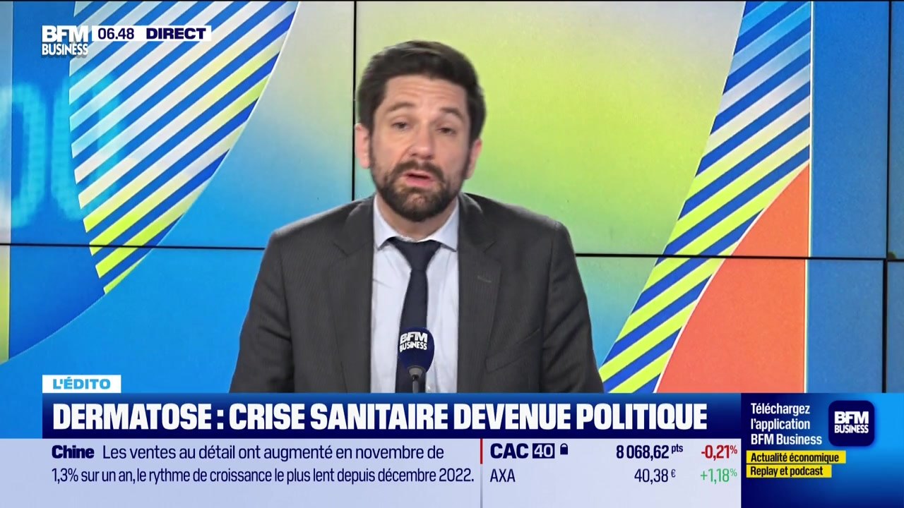 L’Edito de Raphaël Legendre : Dermatose, crise sanitaire devenue politique - 15/12