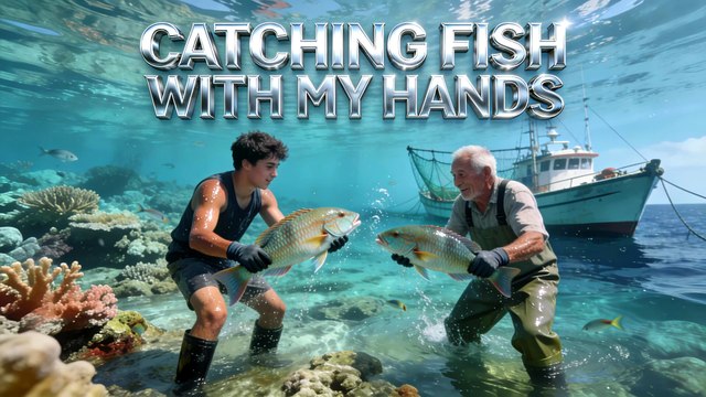 Catching Fish With My Hands Great Barrier Reef