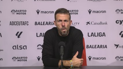 El enfado de Luis García por haberse disputado el Ceuta vs. Las Palmas