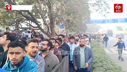 दिल्ली पर चढ़ा मेसी का खुमार: अरुण जेटली स्टेडियम के बाहर खचाखच भीड़, देश-विदेश से आए फैंस, महीनों पहले से की तैयारी