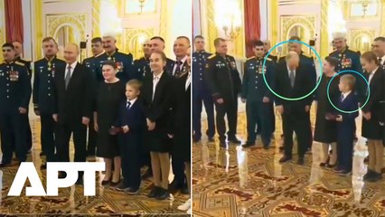 Adorable Moment! Boy Tells Putin "Be Healthy" During Kremlin Ceremony | APT
