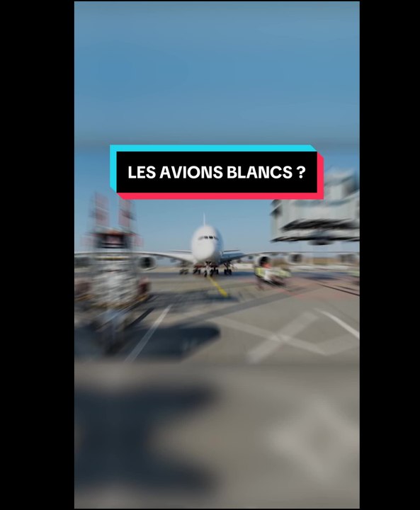 Pourquoi les avions sont blancs ?