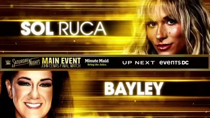 WWE Saturday Night's Main Event _Dec 13, 2025 - Bayley Vs Sol Ruca