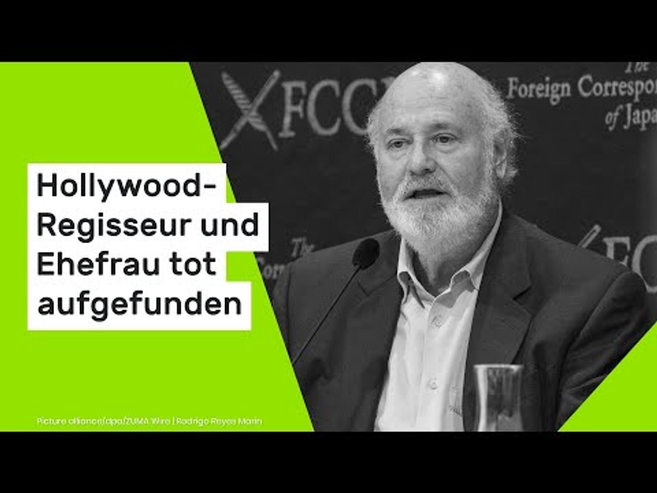 Rob Reiner ist tot: Hollywood-Regisseur und Ehefrau tot aufgefunden - Mordkommission ermittelt