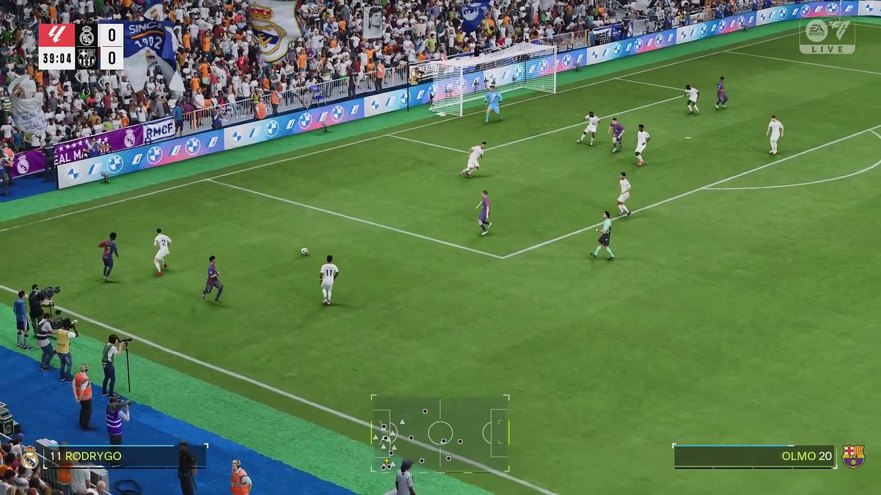 Real Madrid Vs. FC Barcelona - EL CLÁSICO de LaLiga (Jornada 11) simulado en EA Sports FC 25
