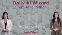 Day 86 Audio-Podcast: Common AI Challenges – The 12 Bugs That Break Everyone | #DailyAIWizard