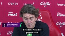Frank : "Perdre de cette façon, c'est frustrant"
