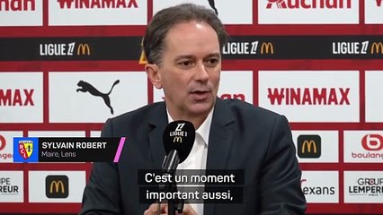 Robert, maire de Lens : "Saluer la persévérance de Joseph Oughourlian des cette discussion"