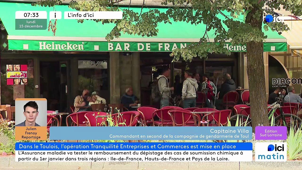 15/12/2025 -  ici matin par Ici Lorraine (Meurthe-et-Moselle et Vosges) en vidéo