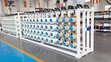 continuous fiber reinforced thermoplastic (CFRT) unidirectional tape prepreg making machine