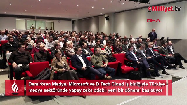 Demirören Medya'da yapay zeka devrimi! Microsoft ve D Tech Cloud ile dönüşüm başladı